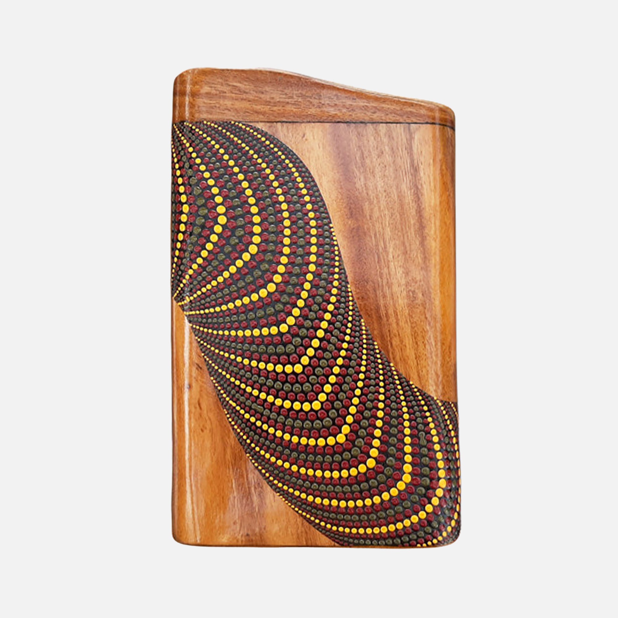 Green LIDAH® Box Didgeridoo Studio Image