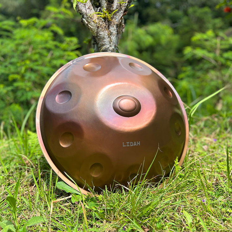 Ember Steel Handpan handcrafted with precision in Bali
