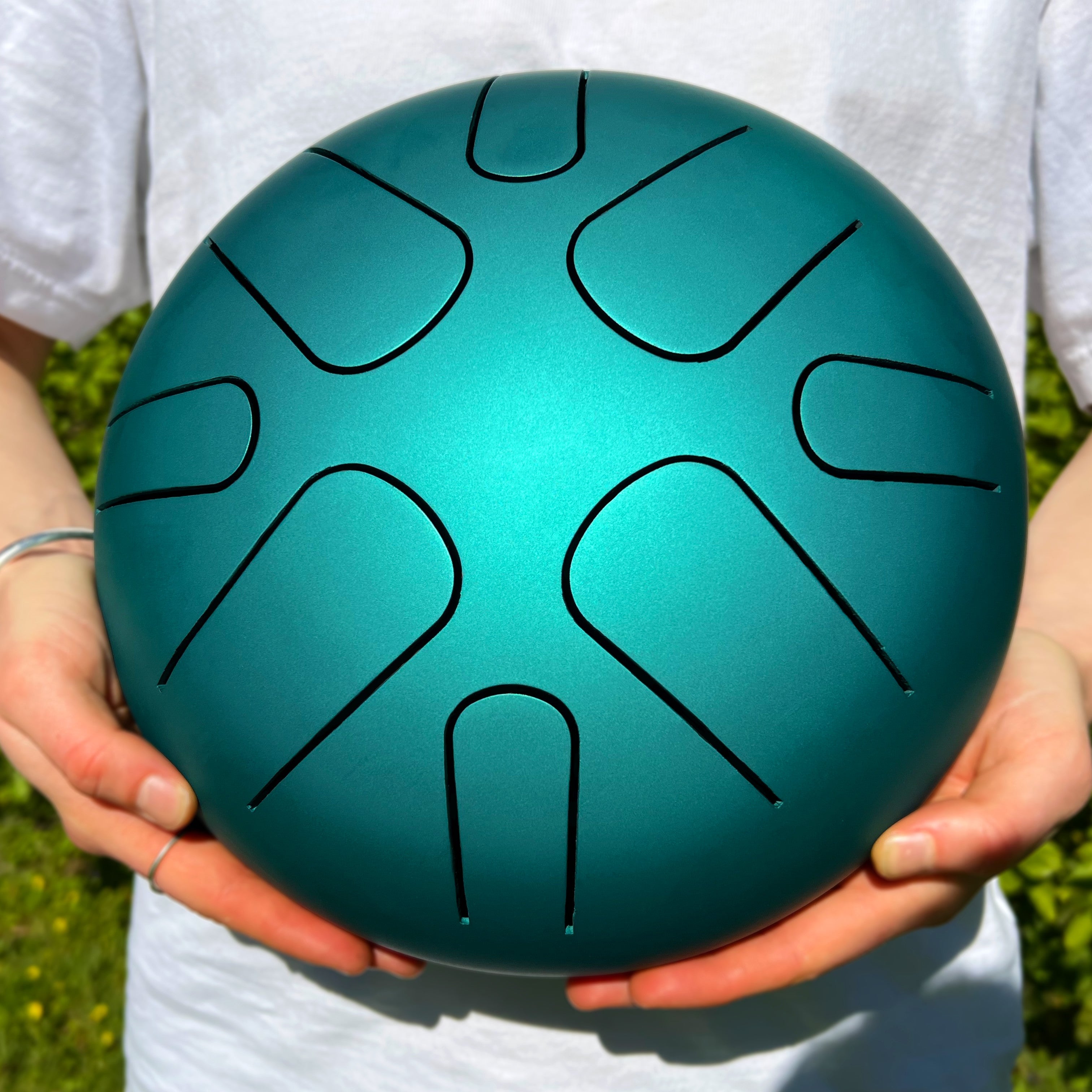 Handcrafted Tongue Drum for relaxation and mindfulness